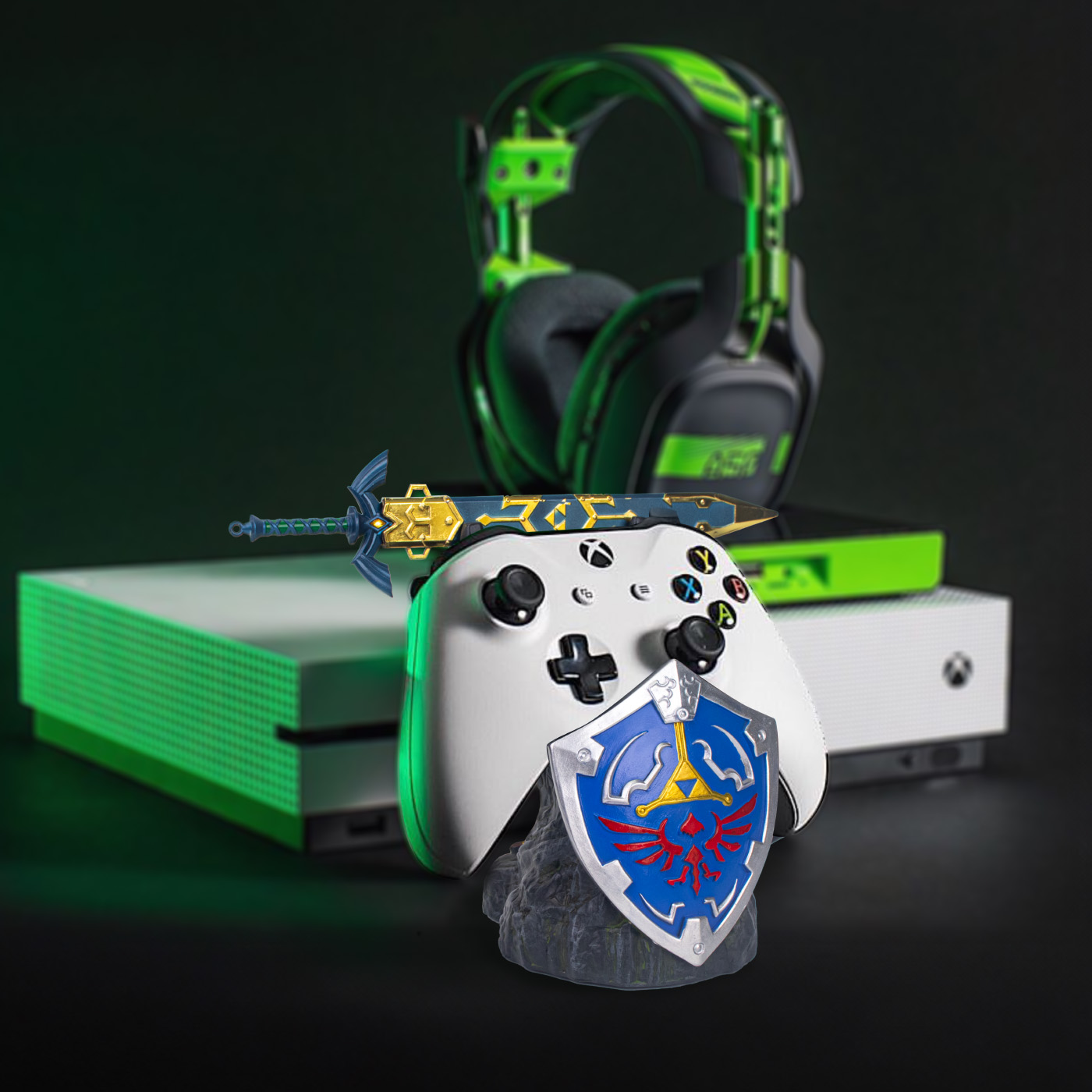 Zelda Desk Setup - The Legend of Zelda XBOX PS5