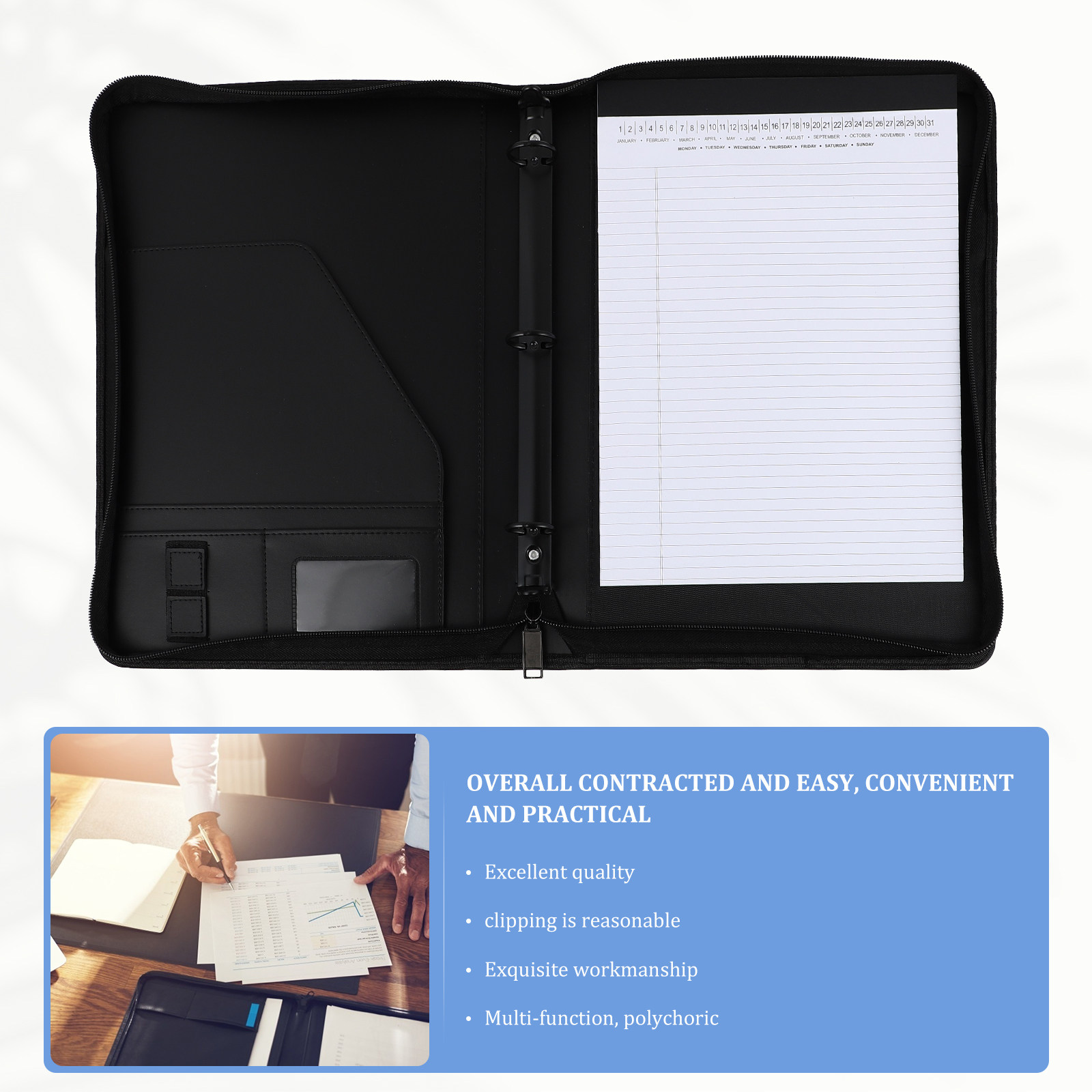 Desk Setup In Office - 1Pcs Premium Wear-Resistant A4 File Folder