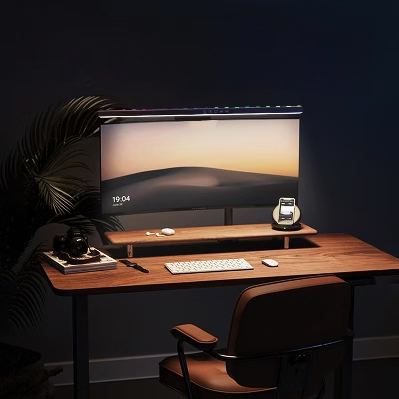 Eye-Friendly LED Monitor Light - đánh giá và giá Desk Setup Gaming And Work