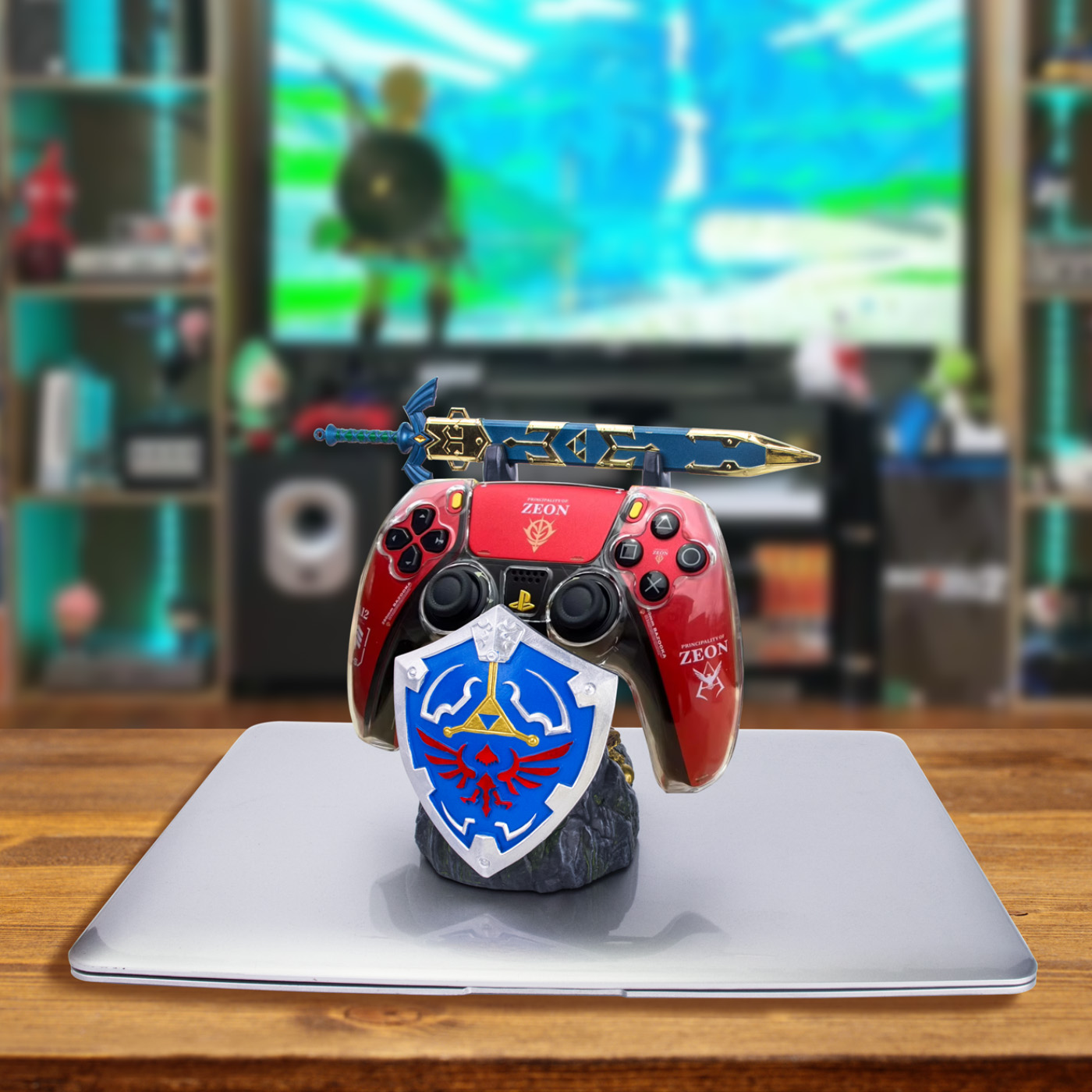 The Legend of Zelda XBOX PS5 G - đánh giá và giá Zelda Desk Setup