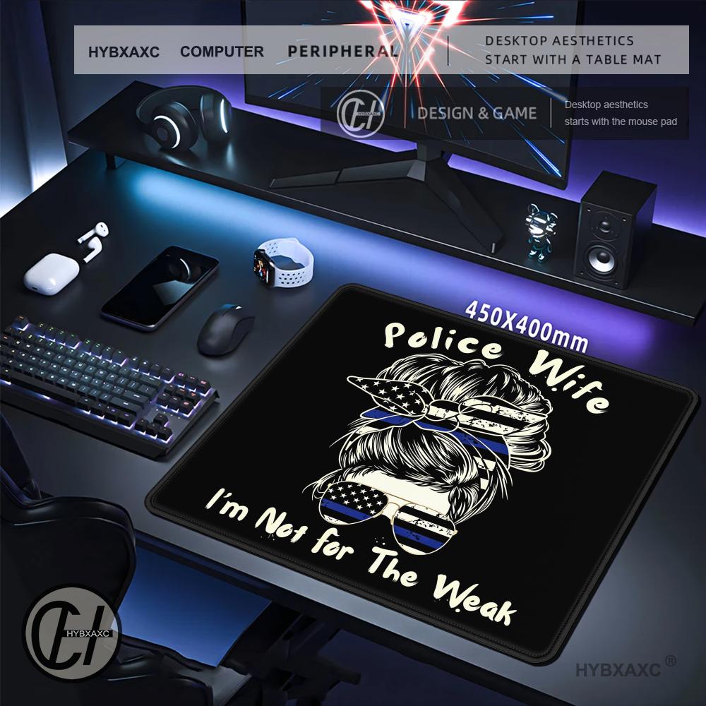 HYBXAXC Police Wife Mouse Pad  - đánh giá và giá Desk Setup Or Set Up