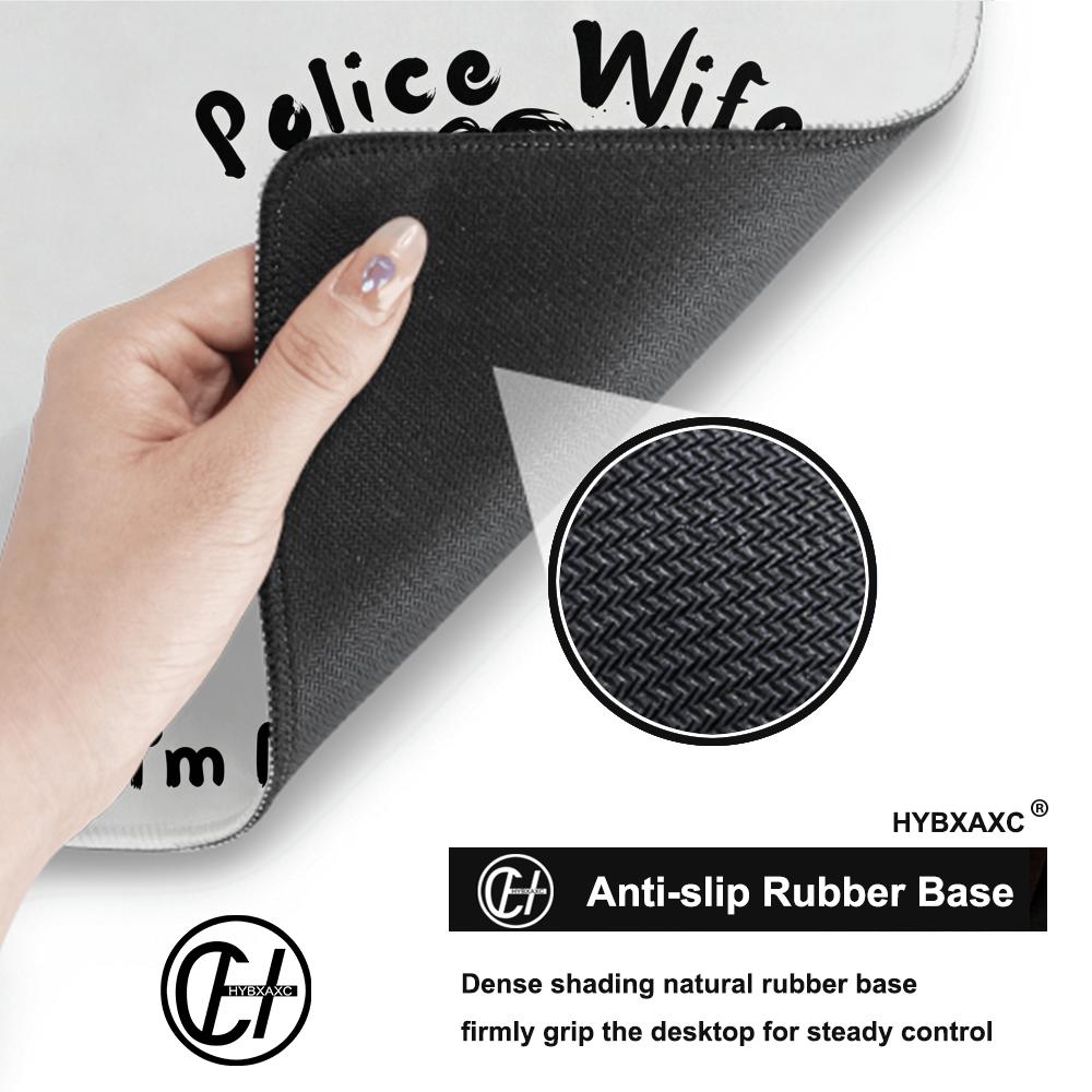 HYBXAXC Police Wife Mouse Pad  - đánh giá và giá Desk Setup Or Set Up