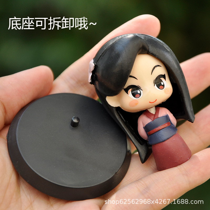 9pcs/set Anime Princess Q Vers - đánh giá và giá Desk Setup Kit