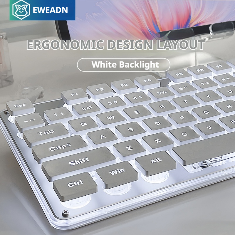 EWEADN V3 wireless Silent Offi - đánh giá và giá Desk Setup Keyboard