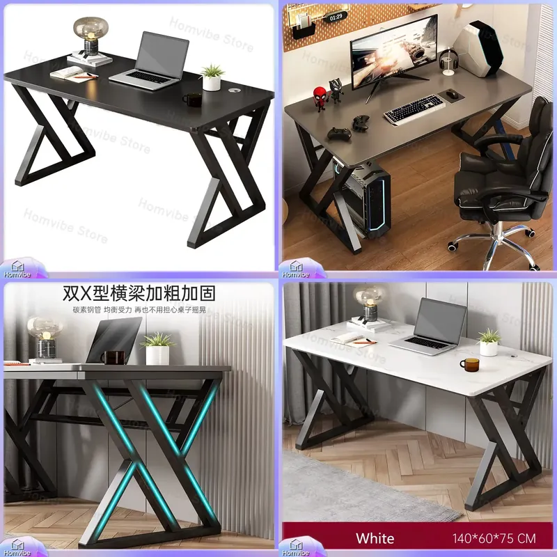 Modern Minimalist Computer Des - đánh giá và giá Desk Setup L Shaped