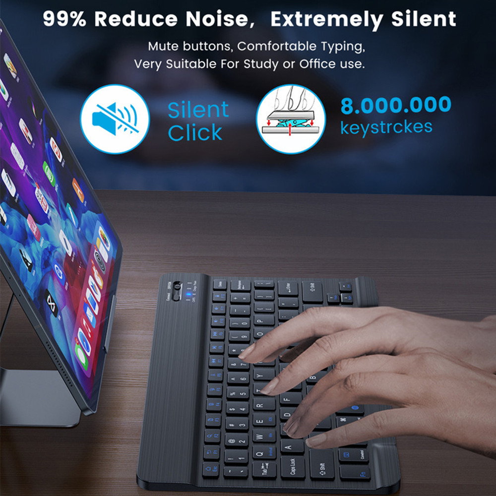 New 2025 Bluetooth Wireless Ke - đánh giá và giá Desk Setup Keyboard