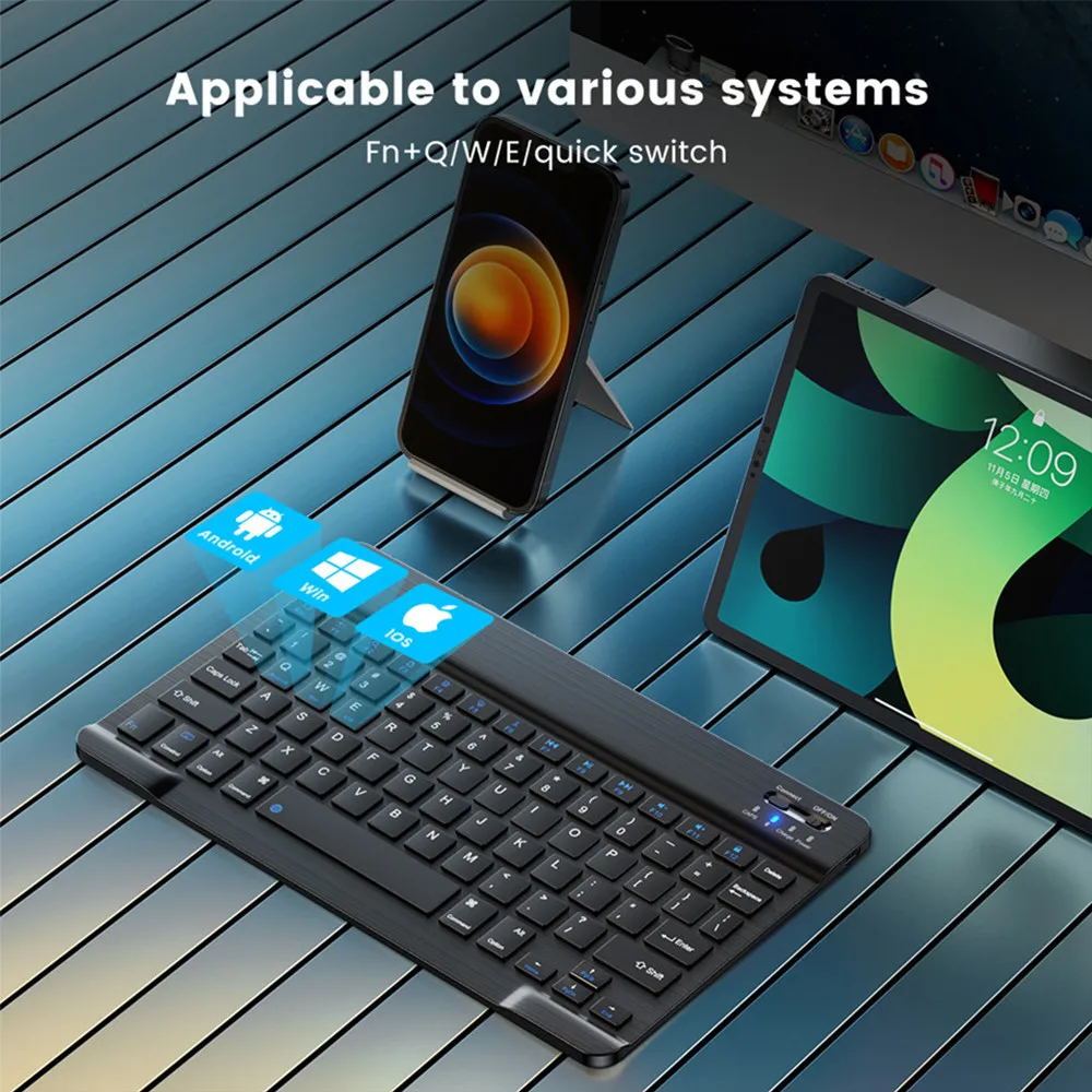 New 2025 Bluetooth Wireless Ke - đánh giá và giá Desk Setup Keyboard