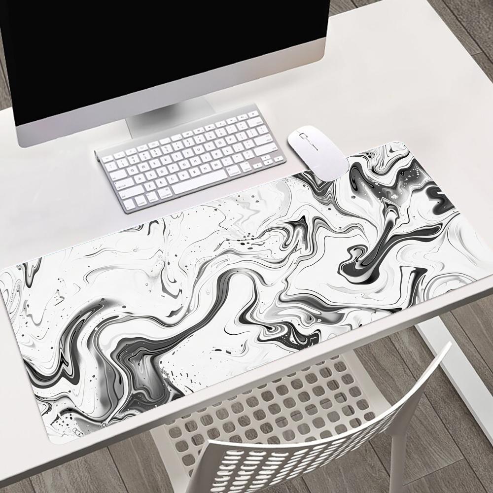 Abstract Fluid Non Slip Rubber - đánh giá và giá Desk Setup Gaming And Work