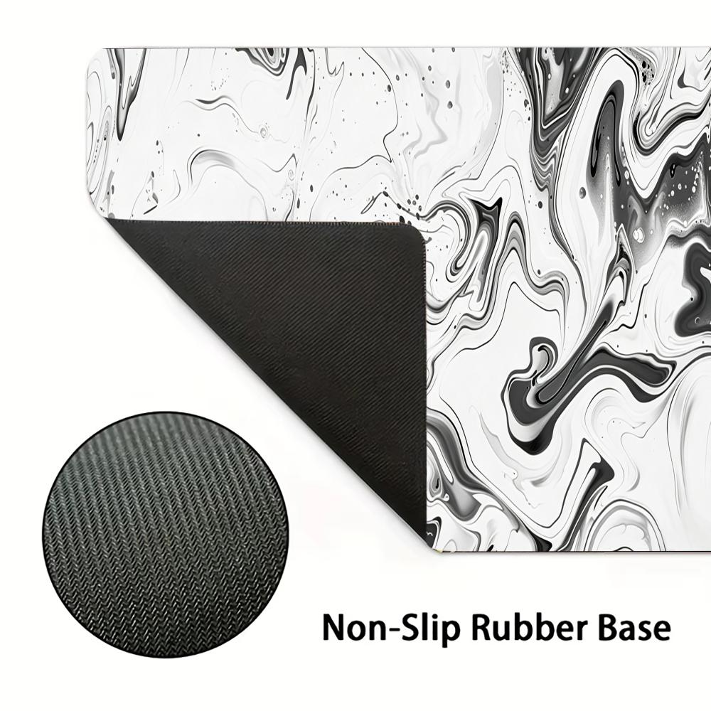 Abstract Fluid Non Slip Rubber - đánh giá và giá Desk Setup Gaming And Work
