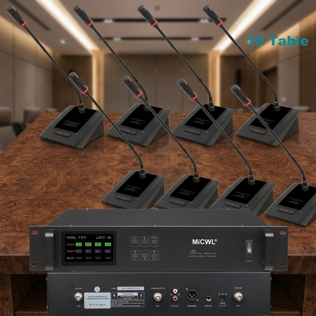 MiCWL Digital Wireless Goosene - đánh giá và giá Desk Setup Kit
