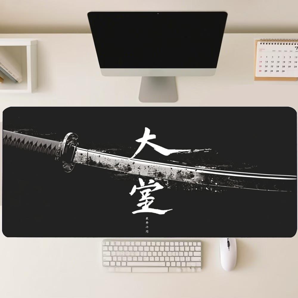 Desk Mat Japanese Samurai Kata - đánh giá và giá Desk Setup Gaming And Work