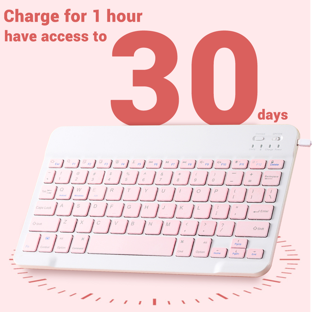 Mini Wireless Keyboard Bluetoo - đánh giá và giá Desk Setup Keyboard