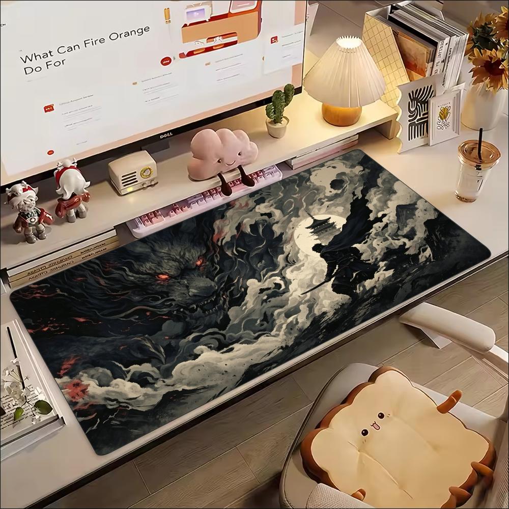 Oriental Ink Dragon Mountain A - đánh giá và giá Desk Setup Gaming And Work