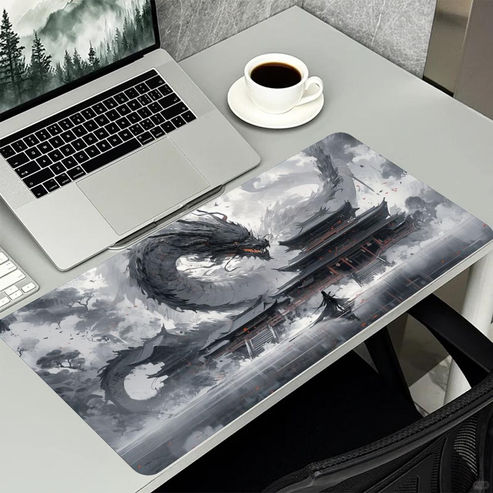 Oriental Ink Dragon Mountain A - đánh giá và giá Desk Setup Gaming And Work