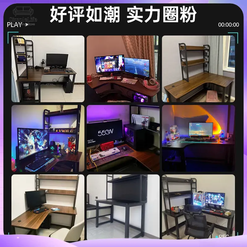 Corner Gaming Desk Computer De - đánh giá và giá Desk Setup In Office