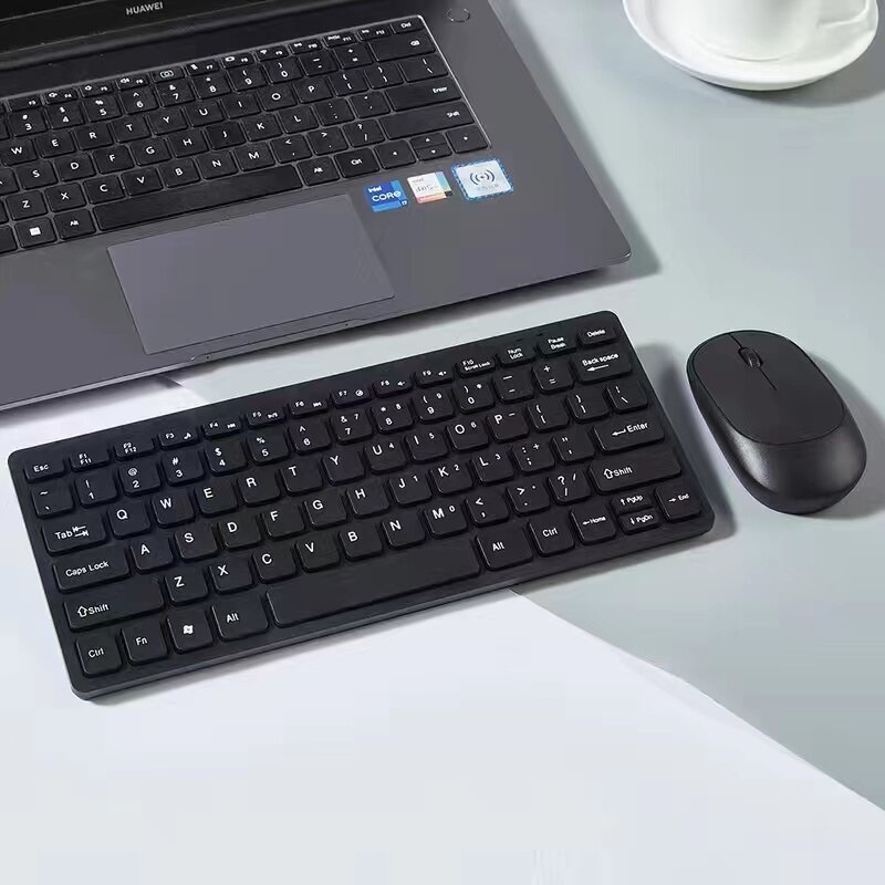 2.4G Wireless Keyboard and Mou - đánh giá và giá Desk Setup Keyboard