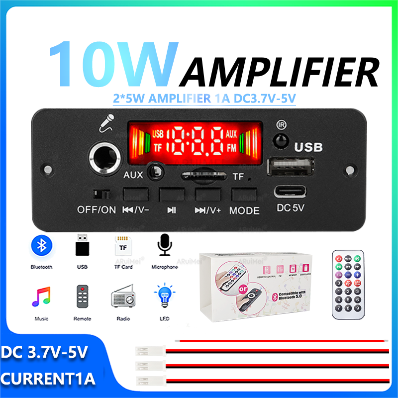 10W Complete Bluetooth 5.0 Amp - đánh giá và giá Desk Setup Kit