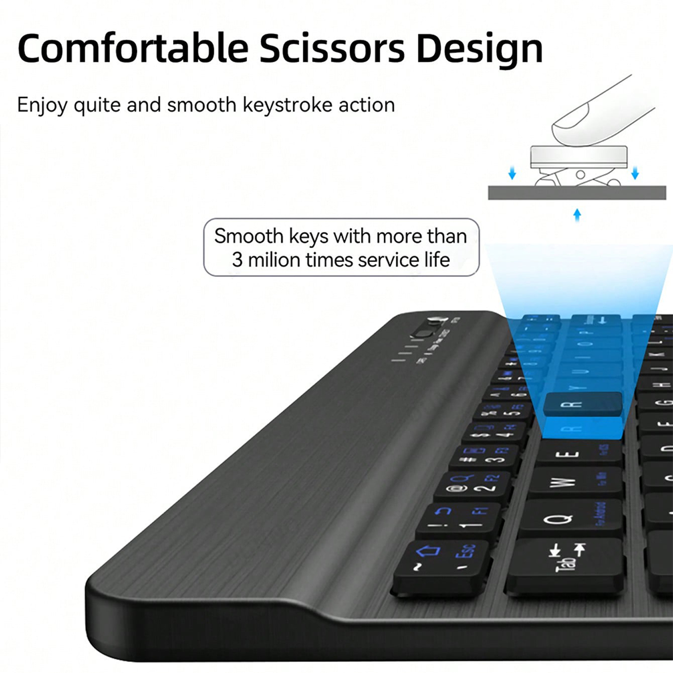 Multilingual Keyboard For Tabl - đánh giá và giá Desk Setup Keyboard