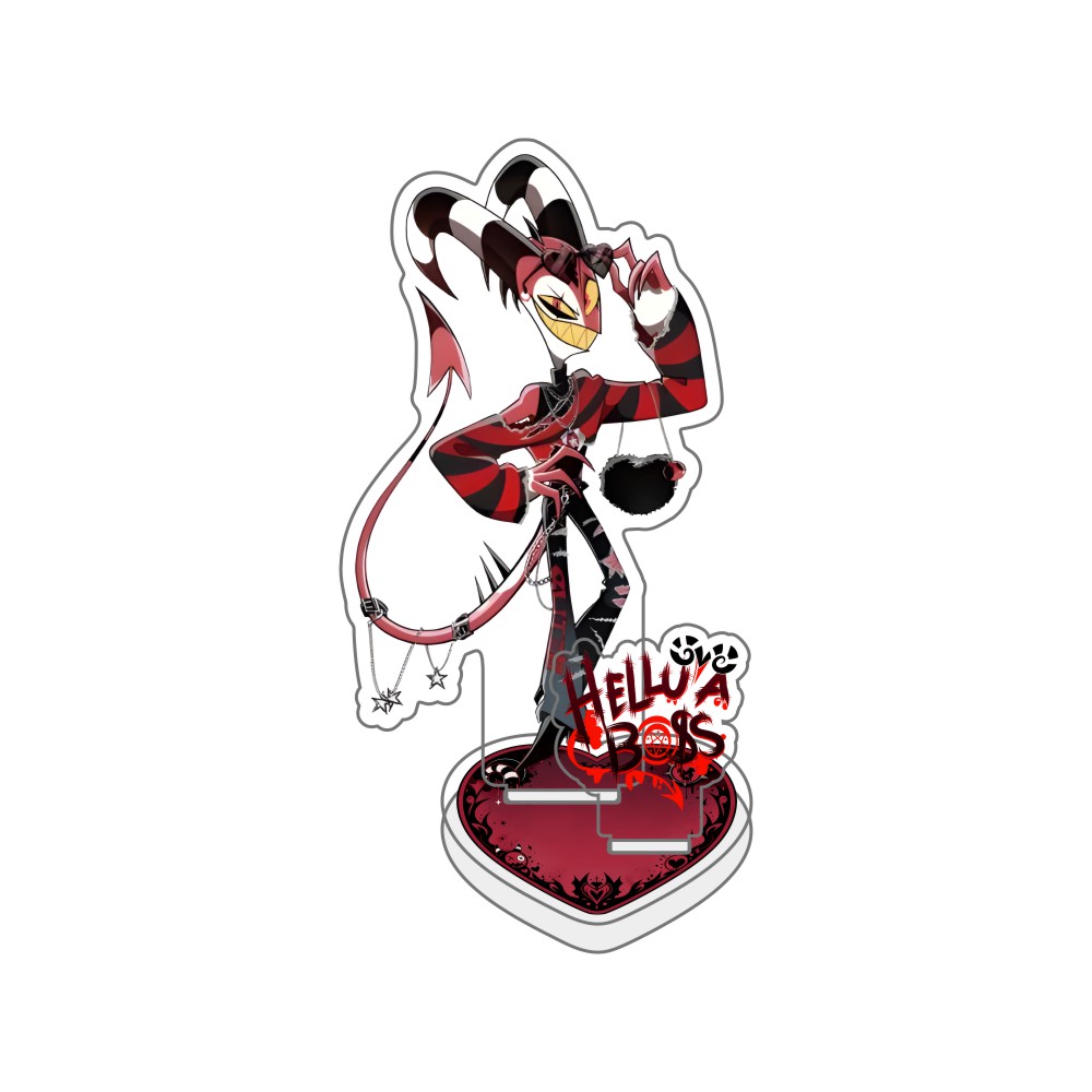 Anime Helluva Boss Hazbin Hote - đánh giá và giá Desk Setup Kit