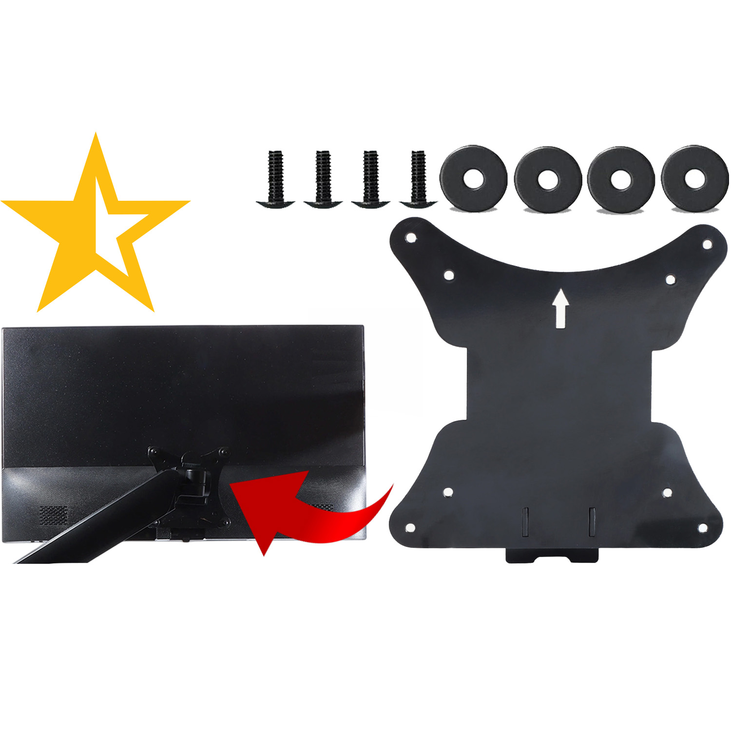 VESA Mount Adapter for Acer SH - đánh giá và giá Desk Setup Monitor Arm