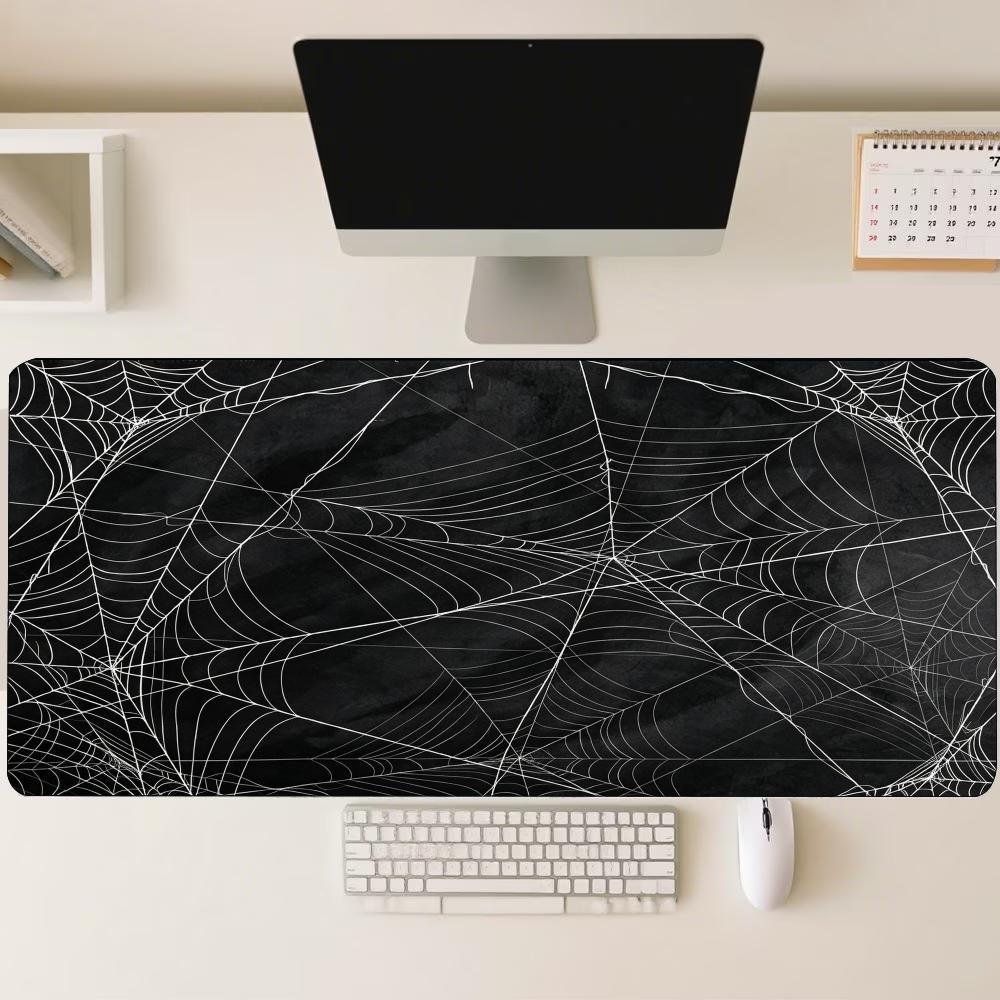 Spooky Dark Spider Web Gothic  - đánh giá và giá Desk Setup Gaming And Work