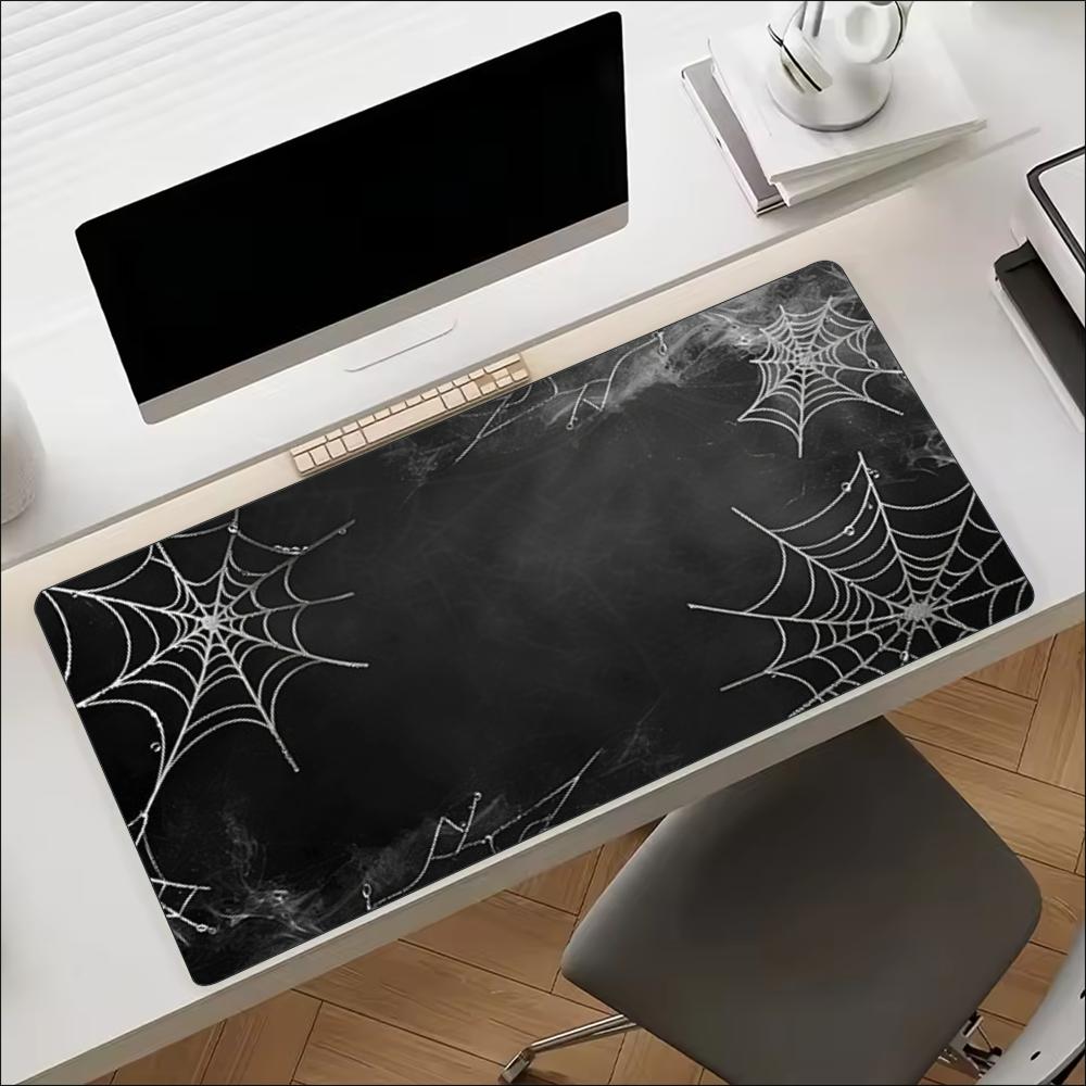 Spooky Dark Spider Web Gothic  - đánh giá và giá Desk Setup Gaming And Work