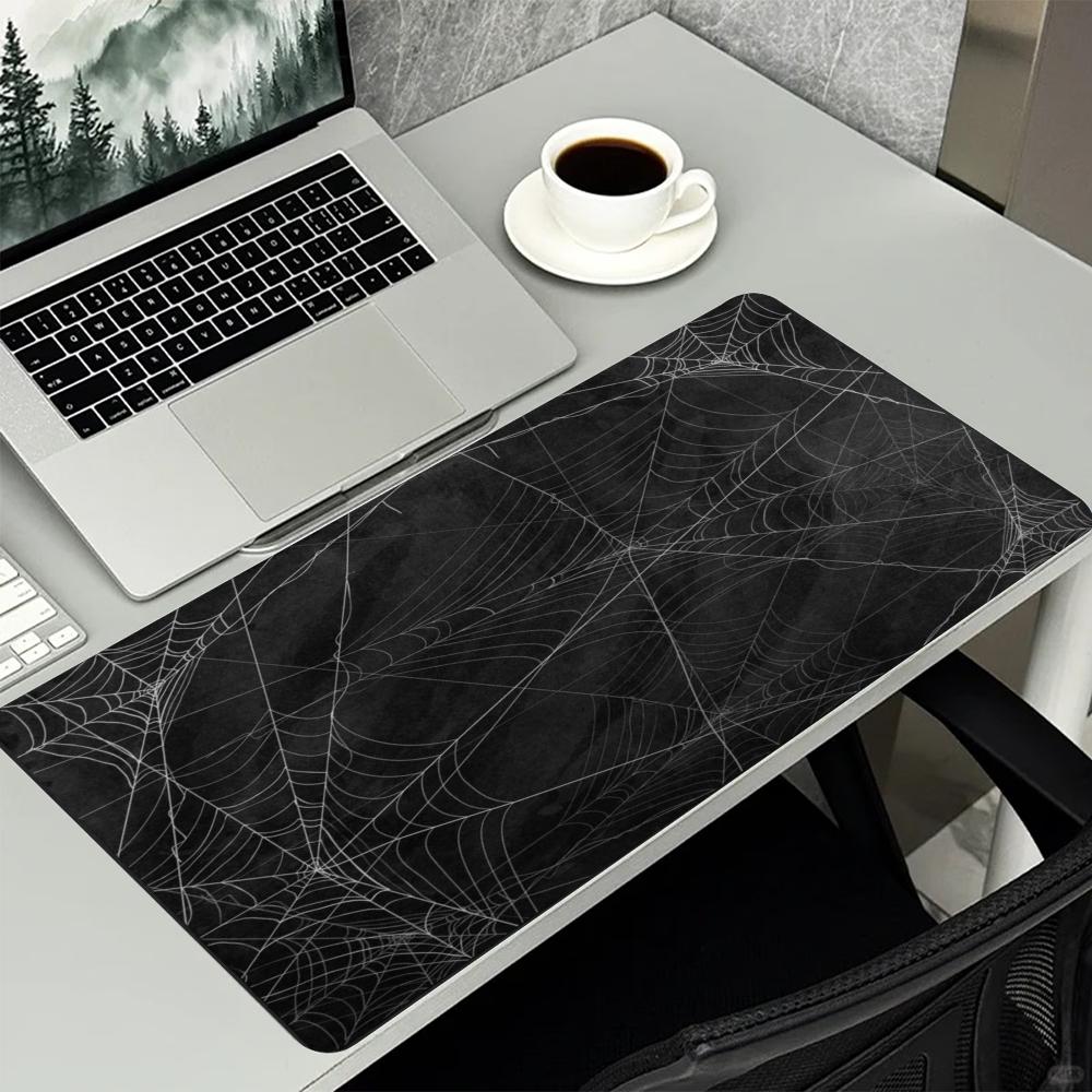 Spooky Dark Spider Web Gothic  - đánh giá và giá Desk Setup Gaming And Work