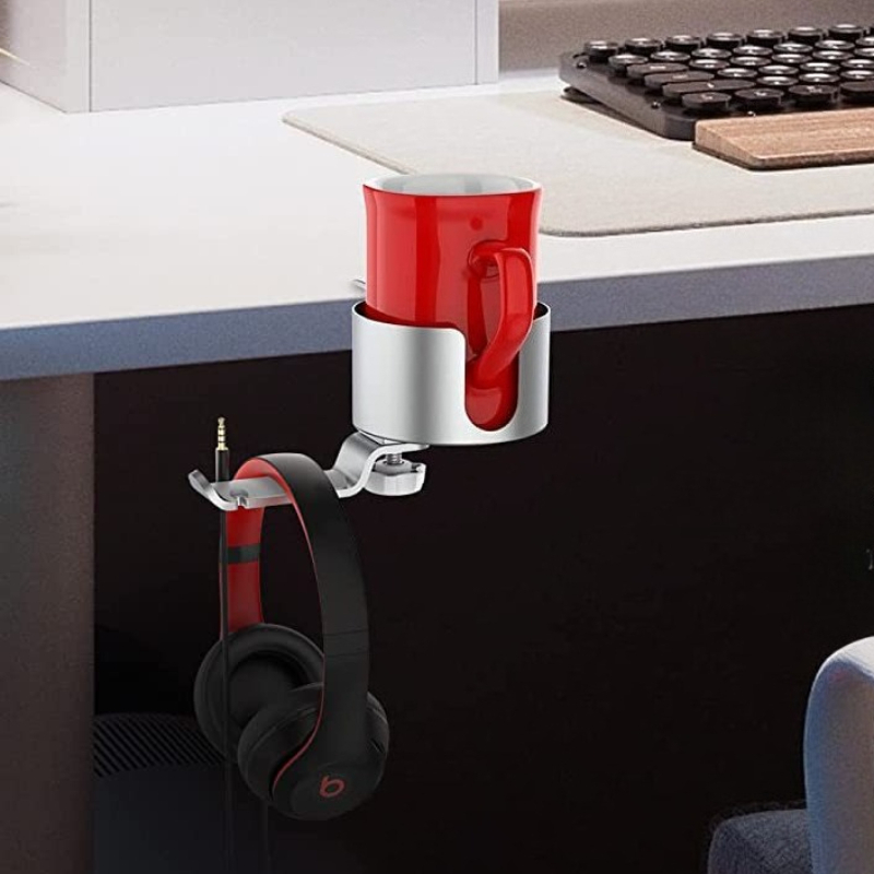 Premium Rotating Cup Holder Al - đánh giá và giá Desk Setup In Office