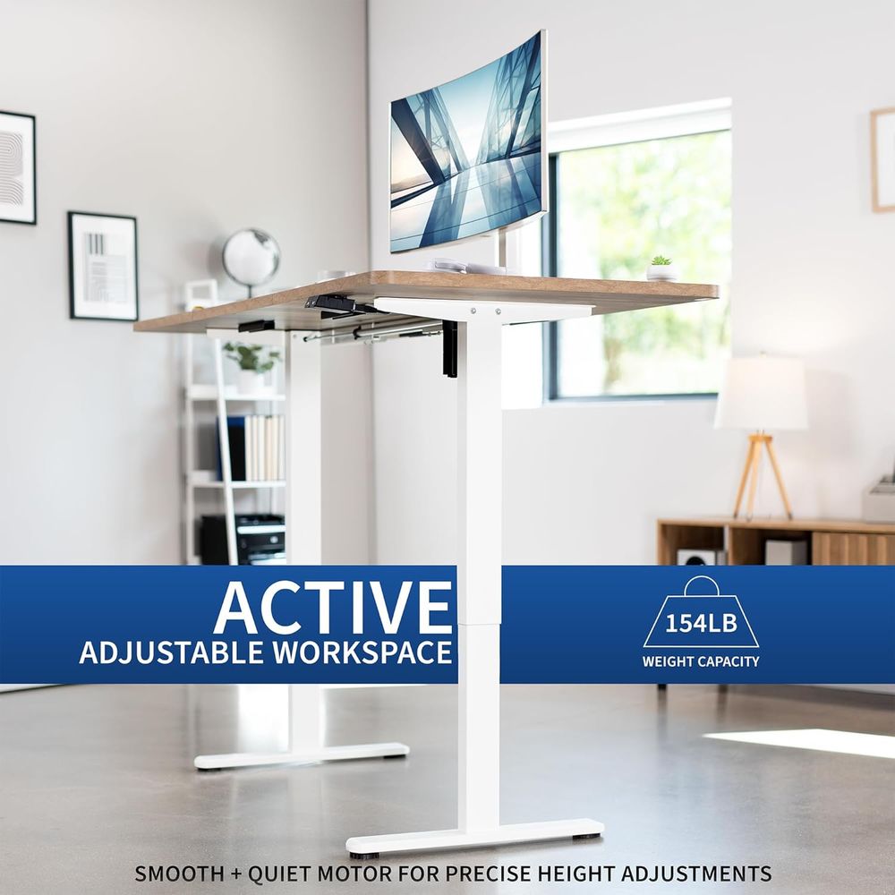 Electric 71 x 30 inch Stand Up - đánh giá và giá Desk Setup Kit