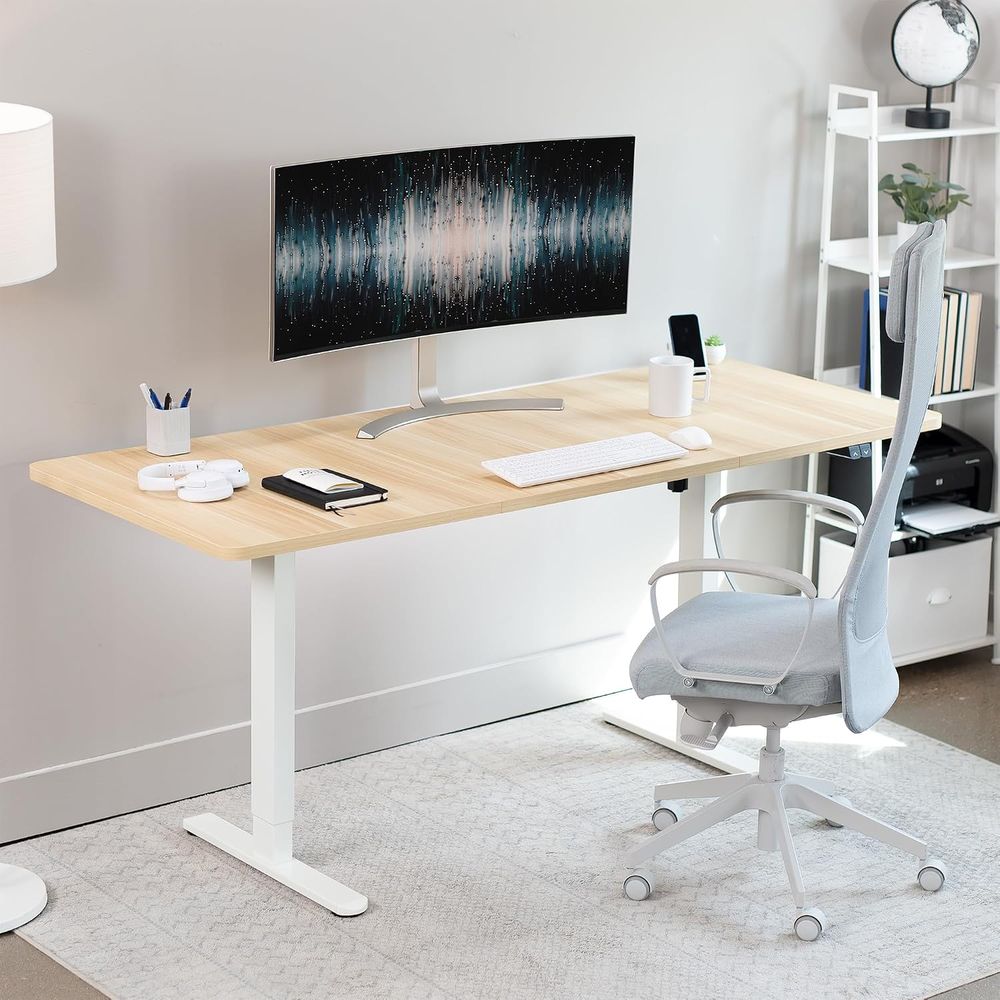 Electric 71 x 30 inch Stand Up - đánh giá và giá Desk Setup Kit