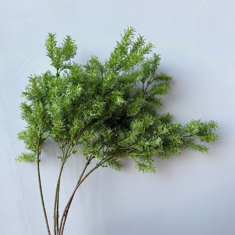 Artificial Colored Pine Branch - đánh giá và giá Desk Setup At Home