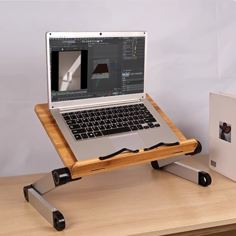 Adjustable Bamboo Bed Desk Fol - đánh giá và giá Desk Setup With Ipad