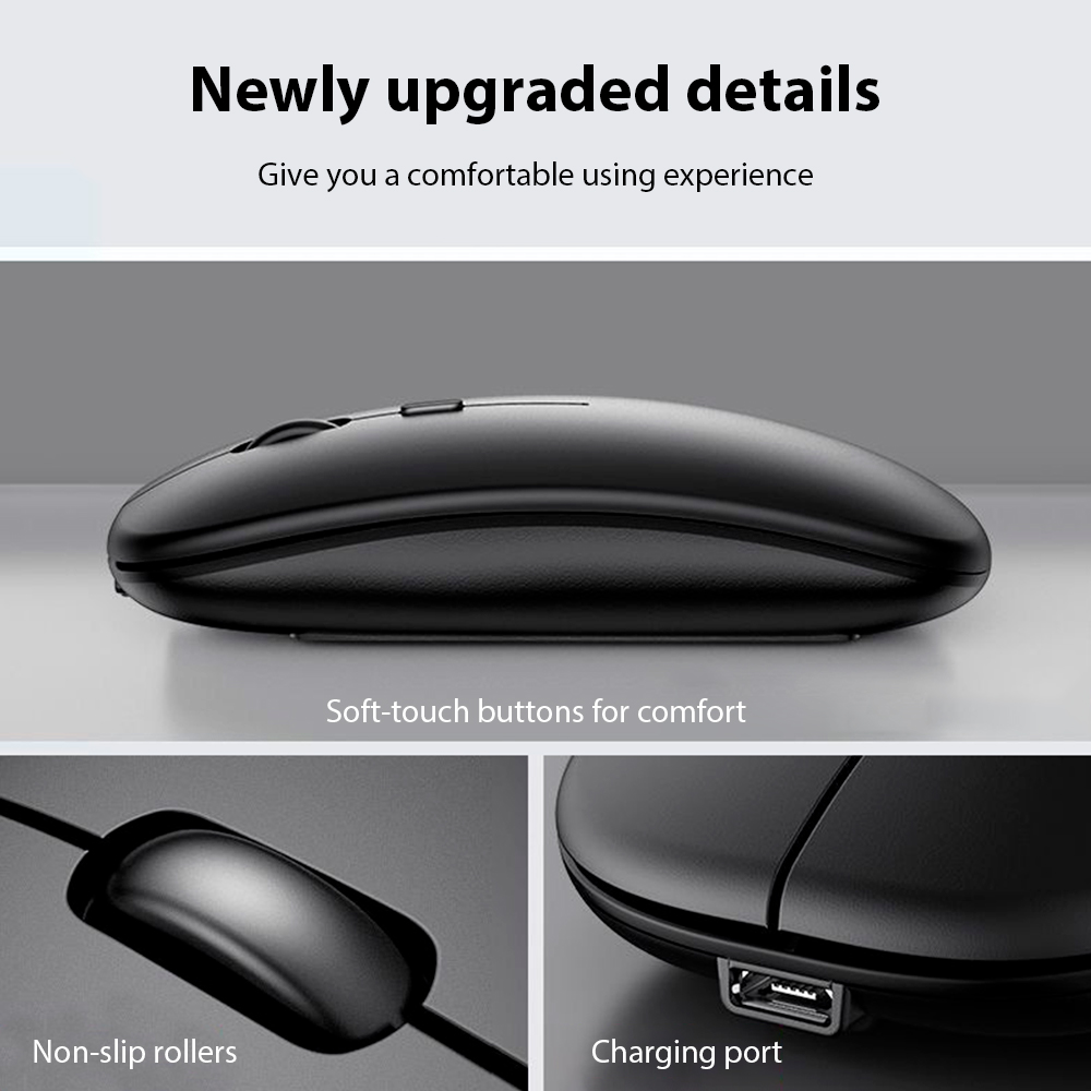Bluetooth Wireless Keyboard Un - đánh giá và giá Desk Setup Keyboard