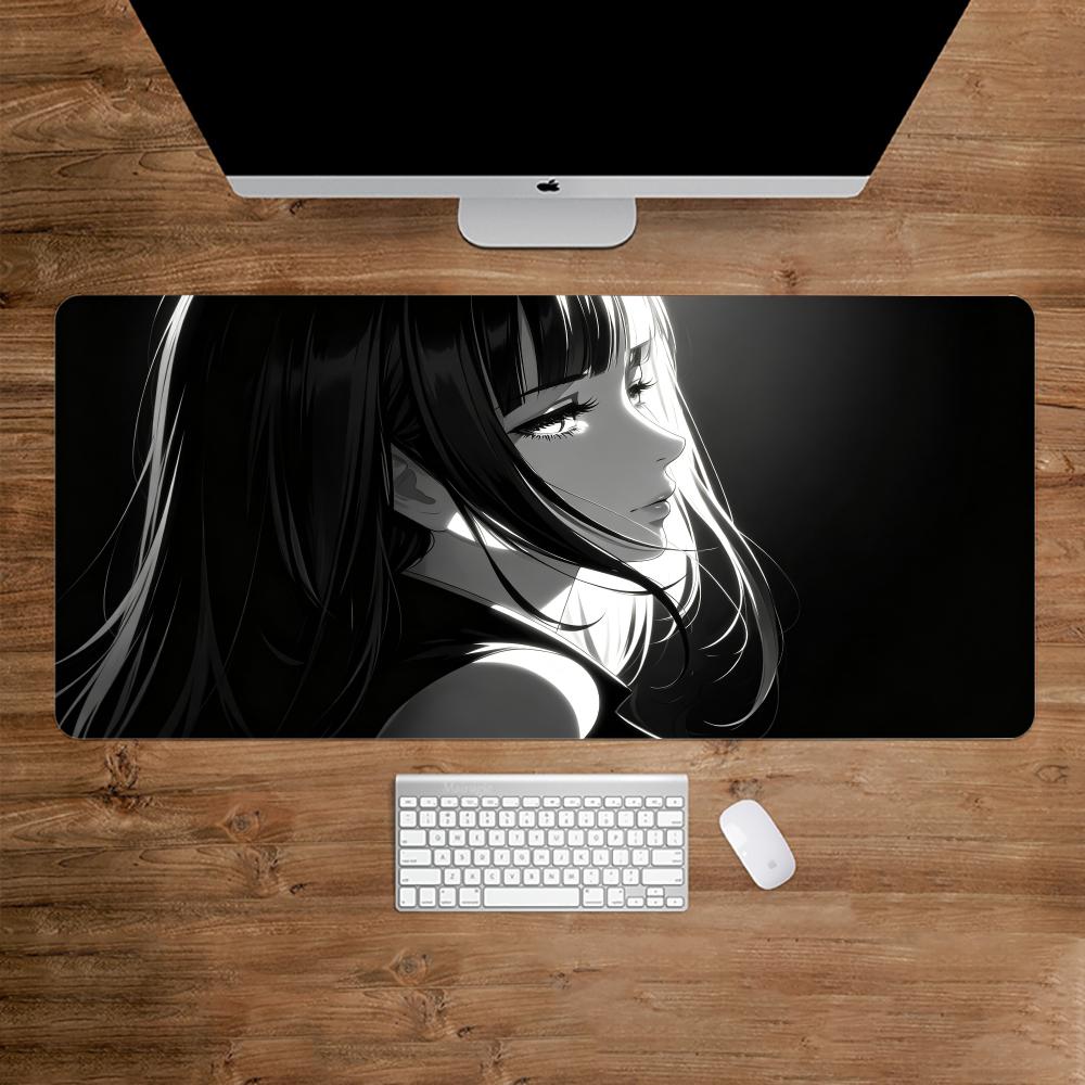 Dark Anime Girl Mouse Pad Desk - đánh giá và giá Desk Setup Gaming And Work