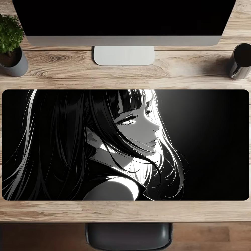 Dark Anime Girl Mouse Pad Desk - đánh giá và giá Desk Setup Gaming And Work