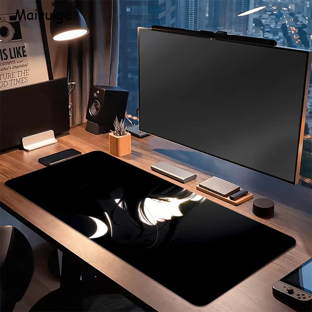 Dark Anime Girl Mouse Pad Desk - đánh giá và giá Desk Setup Gaming And Work