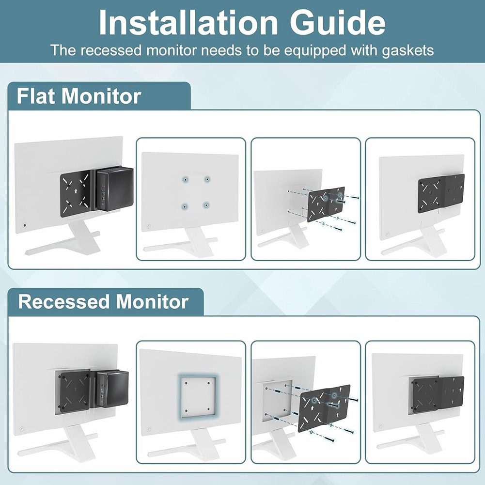 Mounting Bracket for Intel NUC - đánh giá và giá Desk Setup Or Set Up