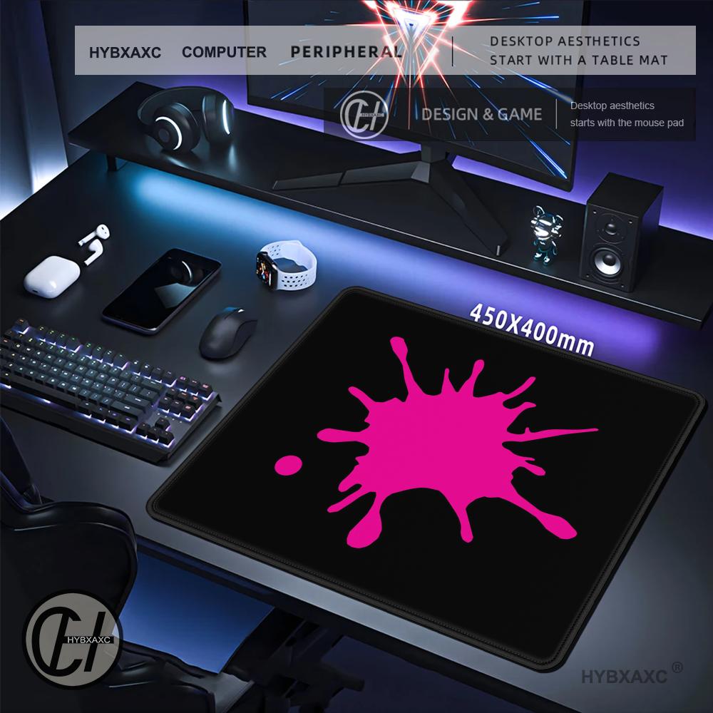 HYBXAXC Pink Splash Ink Art Sm - đánh giá và giá Desk Setup Gaming And Work