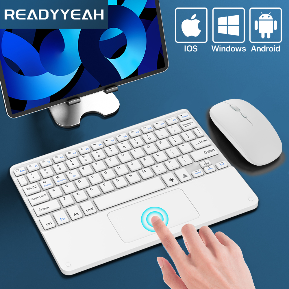 Touchpad Wireless Keyboard and - đánh giá và giá Desk Setup Keyboard