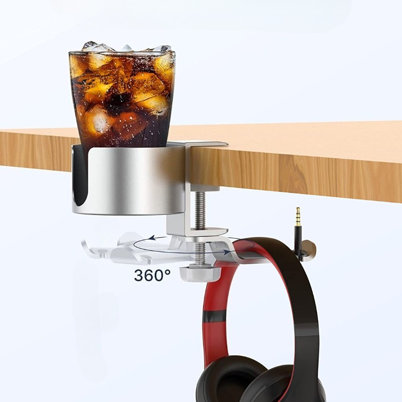 360° Rotating Desk Headphone H - đánh giá và giá Desk Setup In Office