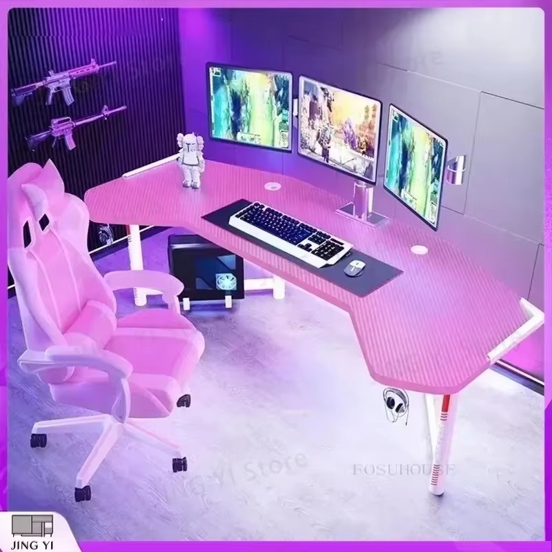 Professional Gaming Desk Ergon - đánh giá và giá Desk Setup L Shaped