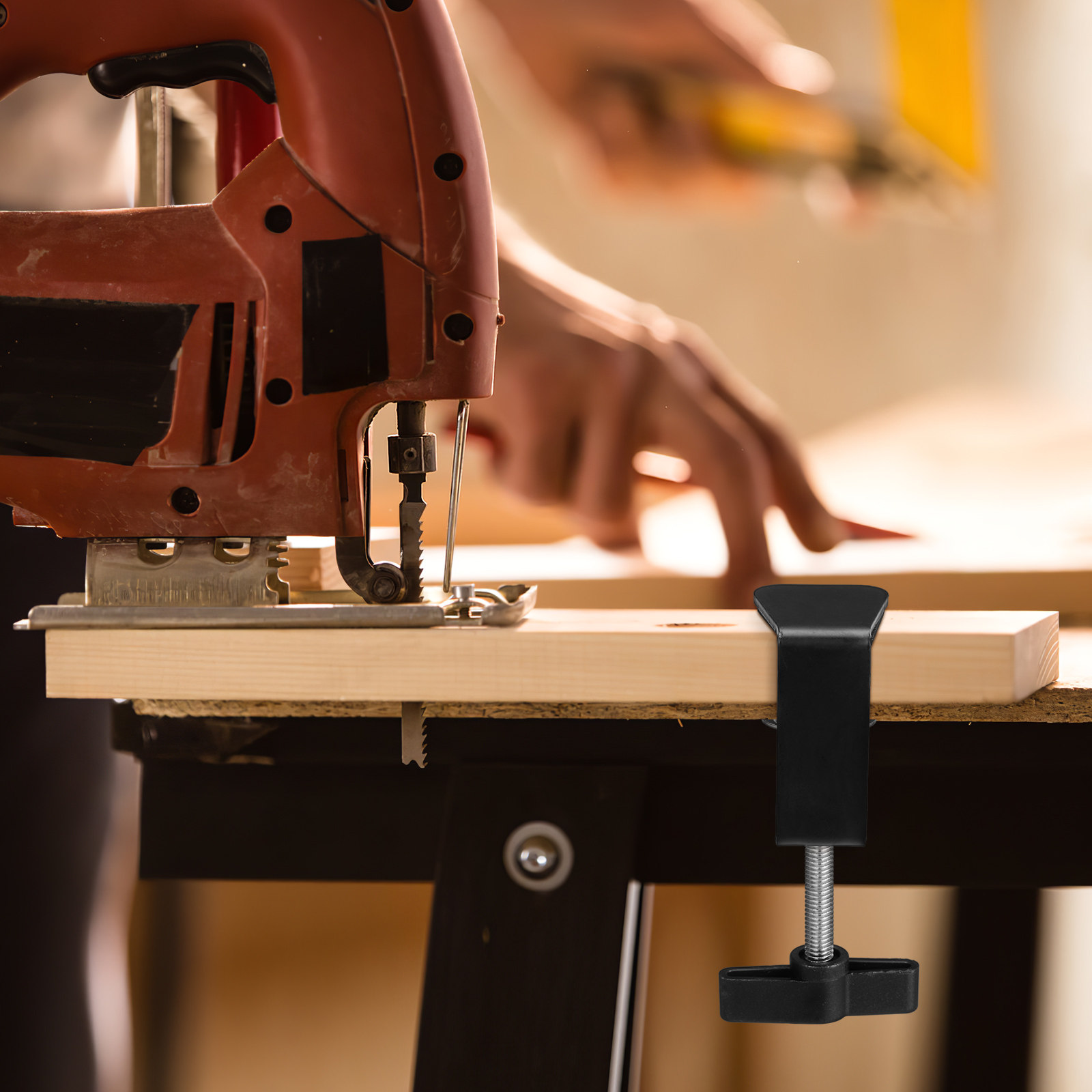 Sturdy Table Mounting C-Clamp  - đánh giá và giá Desk Setup Studio