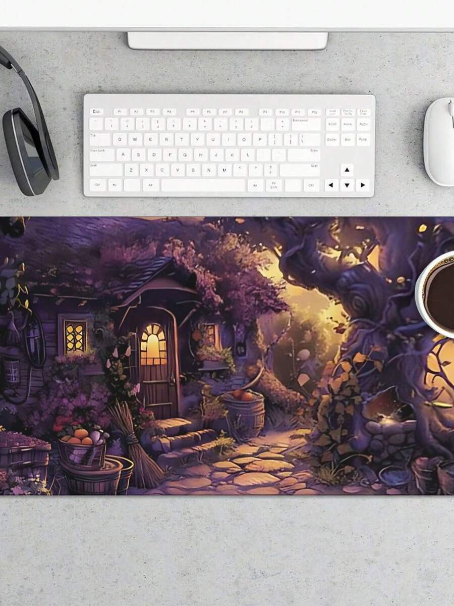 Large Gaming Mouse Pad With Fa - đánh giá và giá Desk Setup Gaming And Work