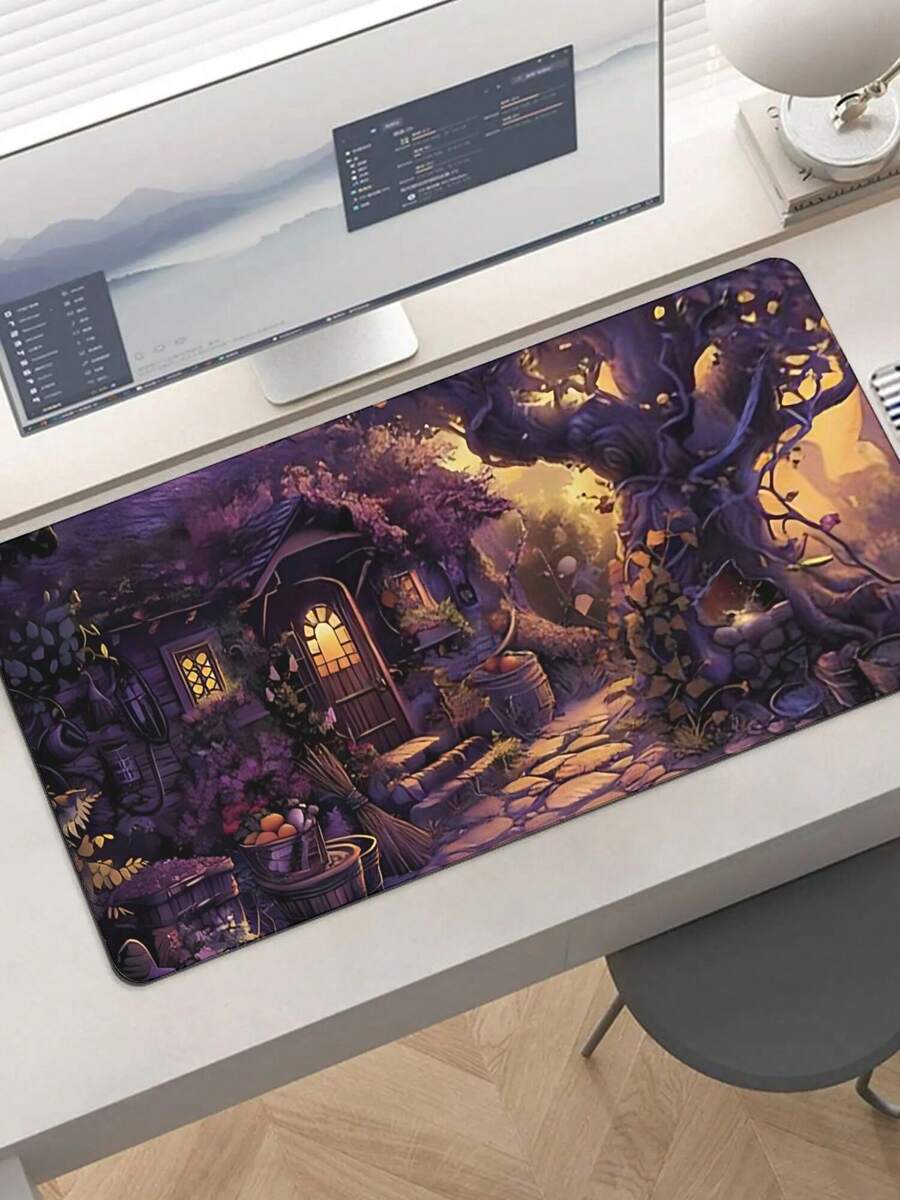 Large Gaming Mouse Pad With Fa - đánh giá và giá Desk Setup Gaming And Work