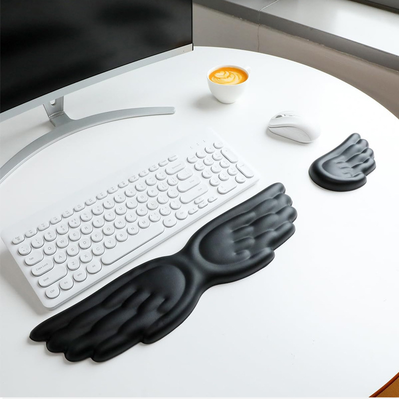 Keyboard Mouse Wrist Rest Ange - đánh giá và giá Desk Setup Keyboard