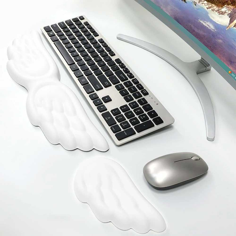 Keyboard Mouse Wrist Rest Ange - đánh giá và giá Desk Setup Keyboard