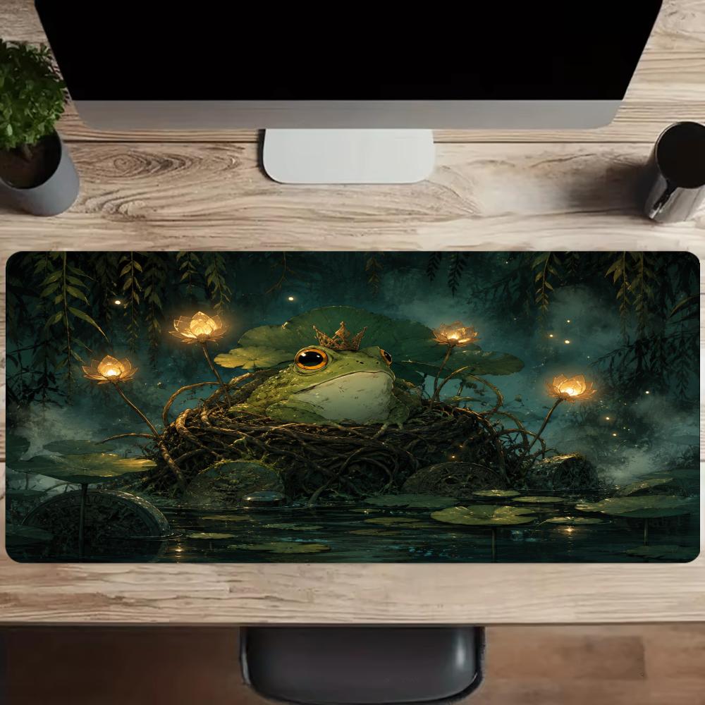 Enchanted Frog Mouse Pad Desk  - đánh giá và giá Desk Setup Gaming And Work