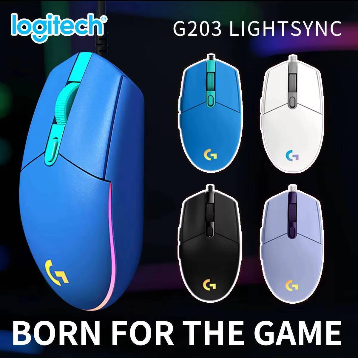 Logitech G203 Prodigy Wired Ga - đánh giá và giá Logitech Mouse G203