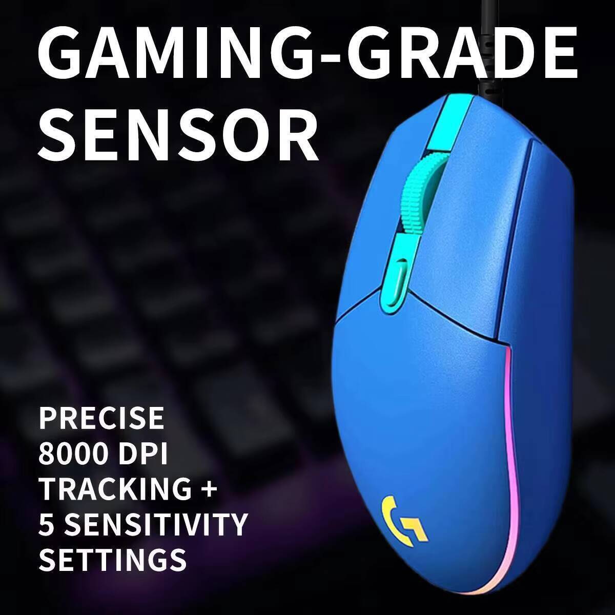 Logitech G203 Prodigy Wired Ga - đánh giá và giá Logitech Mouse G203